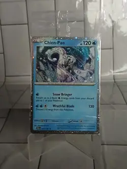 Pokemon TCG Chien-Pao 057/182 Sealed Promo Paradox Rift 2023 Near Mint - Image 2
