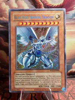 Yu-Gi-Oh! TCG Blue-Eyes Shining Dragon (2020) RP02-EN096 Secret Rare Foil Bleed - Image 1