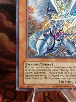 Yu-Gi-Oh! TCG Blue-Eyes Shining Dragon (2020) RP02-EN096 Secret Rare Foil Bleed - Image 3