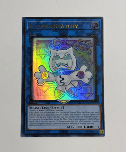 Yugioh! KONAMI TCG Yummy Snatchy JUSH-EN022 1st Edition Ultra Rare - Image 1
