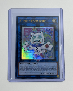 Yugioh! KONAMI TCG Yummy Snatchy JUSH-EN022 1st Edition Ultra Rare - Image 5