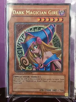 Damaged Dark Magician Girl RDS-ENSE2 Limited Edition Ultra Rare YuGiOh - Image 1