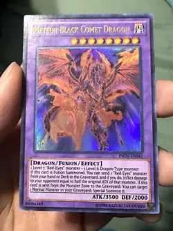 Meteor Black Comet Dragon - INOV-EN041 - Ultra Rare Unlimited NM - Image 1
