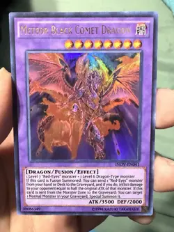Meteor Black Comet Dragon - INOV-EN041 - Ultra Rare Unlimited NM - Image 2