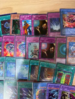 Yugioh OCG Japanese Vintage Holos Trading Cards Collection Lot 30 Cards - Image 3