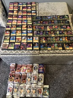 LOT 2500 DISNEY LORCANA REIGN of JAFAR FABLED CARDS +75 FOIL FRESH OUT OF PACKS - Image 1