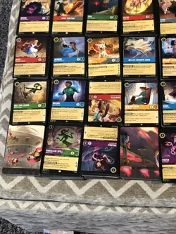 LOT 2500 DISNEY LORCANA REIGN of JAFAR FABLED CARDS +75 FOIL FRESH OUT OF PACKS - Image 3