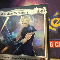 ~ Cloud, Midgar Mercenary 010 ~ NM ~ FINAL FANTASY ~ MTG ~ FOIL - Image 2