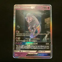 Mewtwo GX (Secret Shining) 78/73 Shining Legends Holo Pokemon TCG Card NM - Image 1
