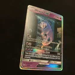 Mewtwo GX (Secret Shining) 78/73 Shining Legends Holo Pokemon TCG Card NM - Image 2