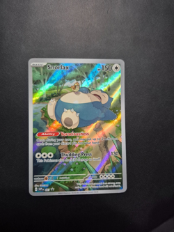 7PCS-Pokemon TCG Snorlax 151 Scarlet Violet ETB Promo Card #051 Near Mint Cards - Image 4