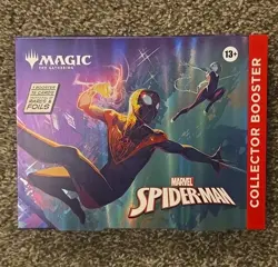 Magic The Gathering Marvel Spiderman 15-Card Collector Booster-New/Sealed - Image 1