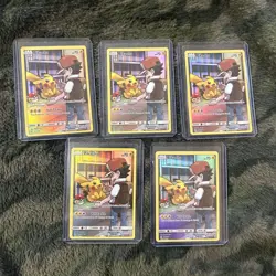 Pikachu 241/236 Cosmic Eclipse Full Art Secret Rare Holo Pokemon Card lot mint - Image 1