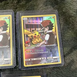 Pikachu 241/236 Cosmic Eclipse Full Art Secret Rare Holo Pokemon Card lot mint - Image 4