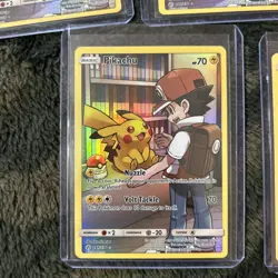 Pikachu 241/236 Cosmic Eclipse Full Art Secret Rare Holo Pokemon Card lot mint - Image 5