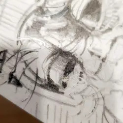 1x Anzellan Sketch Card, Silver Foil, Rachel Jane, 2024 Topps High Tek Star Wars - Image 5