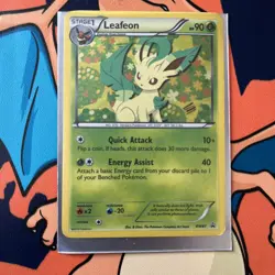 Leafeon BW87 Black Star Promo 2013 Holo Rare Pokemon Card TCG - Image 1
