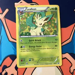 Leafeon BW87 Black Star Promo 2013 Holo Rare Pokemon Card TCG - Image 2