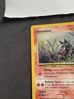 Pokemon Card Houndour 5/75- Neo Discovery -Ita-Holo-swirl-Exc! - Image 4