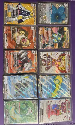 Pokemon Full Art EX Lot / 10 Cards / Near Mint - Image 1