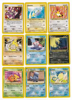 Pokemon Neo Revelation COMPLETE SET Common Vintage WOTC 20 Card Lot MP-NM - Image 2