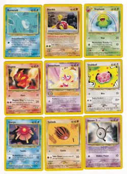 Pokemon Neo Revelation COMPLETE SET Common Vintage WOTC 20 Card Lot MP-NM - Image 3