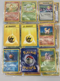Vintage Base Set Pokemon Card Collection (Lot of 41) Includes Pikachu - Image 4