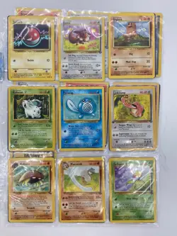 Vintage Base Set Pokemon Card Collection (Lot of 41) Includes Pikachu - Image 5