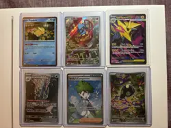 Pokemon TCG - Mega Evolution 6 Card Lot With 2 UR, 2 IR, & 2 Promos! - Image 1