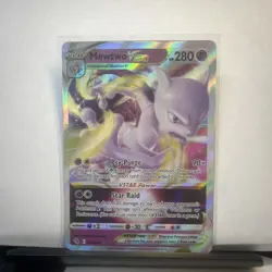 Pokemon TCG Mewtwo VSTAR Holo Ultra Rare Card 031/078 Near Mint Condition - Image 1