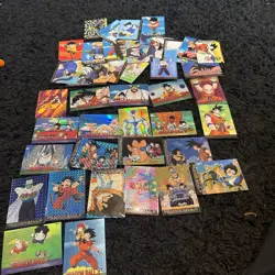 Dragon Ball Z lot of 40 cards vintage 2000 Rares And Uncommon - Image 1