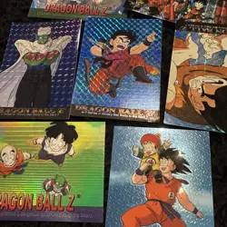 Dragon Ball Z lot of 40 cards vintage 2000 Rares And Uncommon - Image 2