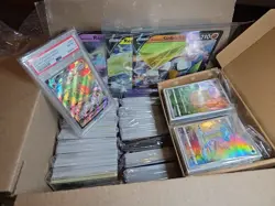 Pokemon Card Lot IR Ex Vintage Accessories Card Sleeves PSA Graded Vintage Bulk - Image 1
