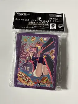 ONE PIECE Card Game SLEEVE AUTHORIZED RETAILERS EDITION vol.5 Jewelry Bonney JPN - Image 1