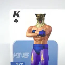 K KING spade Tekken 3 Playing Cards Orico Card Not for Sale Namco Japan Arcade - Image 2