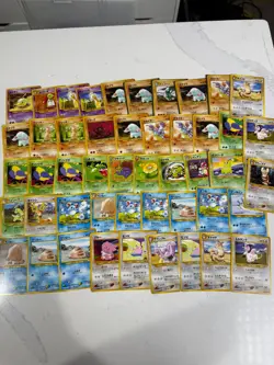 Japanese Pokemon 48 Card Lot Old Back Vintage Cards Neo Genesis - Image 1
