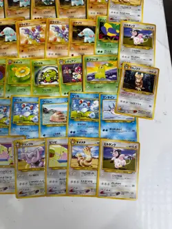 Japanese Pokemon 48 Card Lot Old Back Vintage Cards Neo Genesis - Image 5