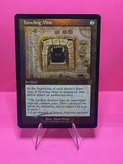 Howling Mine (Schematic) The Brothers' War: Retro Frame Artifacts Foil - Image 1
