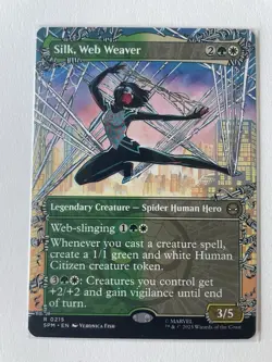 Silk, Web Weaver (Borderless) Marvel's Spider-Man Regular - Image 1