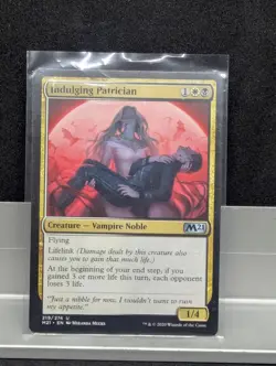 Indulging Patrician X1 LP MTG Core Set 2021 MTG - Image 1