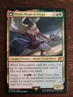 Terra, Magical Adept M #245 Final Fantasy Magic the Gathering - Image 1