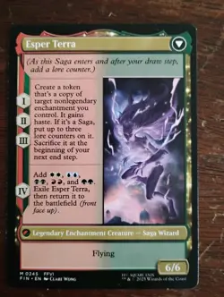 Terra, Magical Adept M #245 Final Fantasy Magic the Gathering - Image 2