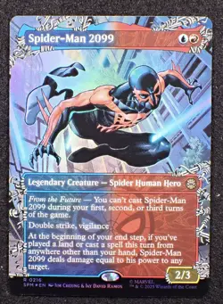 MTG Marvel Spider-Man, Spider-Man 2099 (0216) - Borderless Foil - Image 1