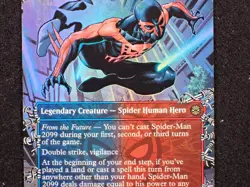 MTG Marvel Spider-Man, Spider-Man 2099 (0216) - Borderless Foil - Image 3