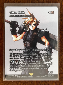 MTG - Final Fantasy - Cloud Strife - Mythic 0042 (Najeela, the Blade Blossom) - Image 1