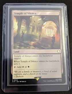 MTG - Temple of Silence - Universes Beyond: Fallout - Pack Fresh!! - Image 2