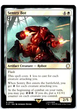 #24 Sentry Bot Universes Beyond: Fallout Rare - Image 1