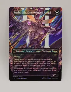 Sephiroth, Fabled SOLDIER (Borderless) (Surge Foil) Final Fantasy Foil - Image 2