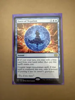 Magic: The Gathering Force of Negation Double Masters 2022 NM Condition - Image 3