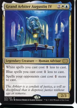 2022 Magic the Gathering Grand Arbiter Augustin IV Legendary Creature Nr Mt - Image 1
